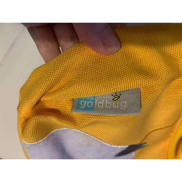 Goldbug Kids Toddler Backpack Fox Face Yellow Blue Child Safety Harness Leash - Picture 14 of 14